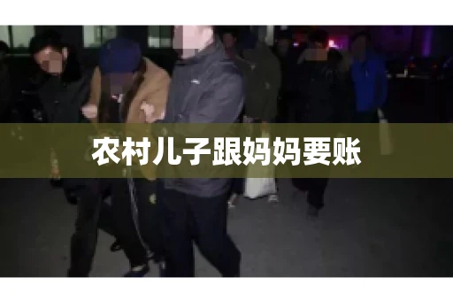 农村儿子跟妈妈要账