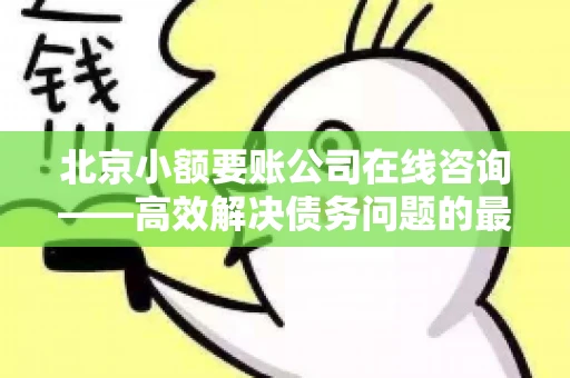 北京小额要账公司在线咨询——高效解决债务问题的最佳途径