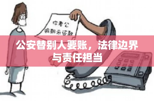 公安替别人要账，法律边界与责任担当