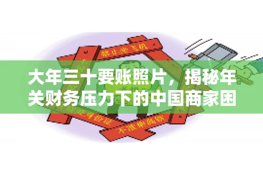 大年三十要账照片，揭秘年关财务压力下的中国商家困境