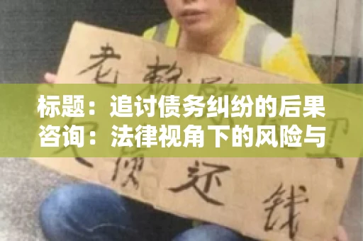 标题：追讨债务纠纷的后果咨询：法律视角下的风险与应对