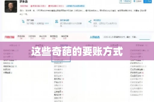 这些奇葩的要账方式